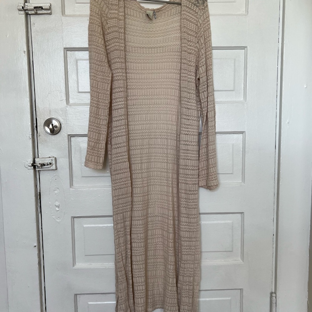 Paper Crane Beige Long Sleeve sweater